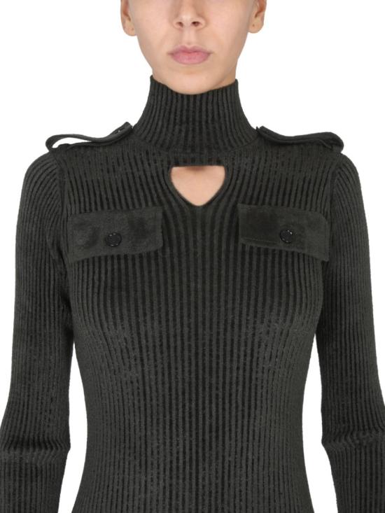  보테가베네타 터틀넥 674811 V1CP03350 Black - BOTTEGA VENETA