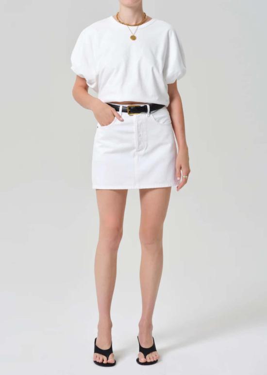  Citizens 데님 스커트 시티즌스 라모나 미니 스커트 소프트 화이트 - OTHER BRANDS