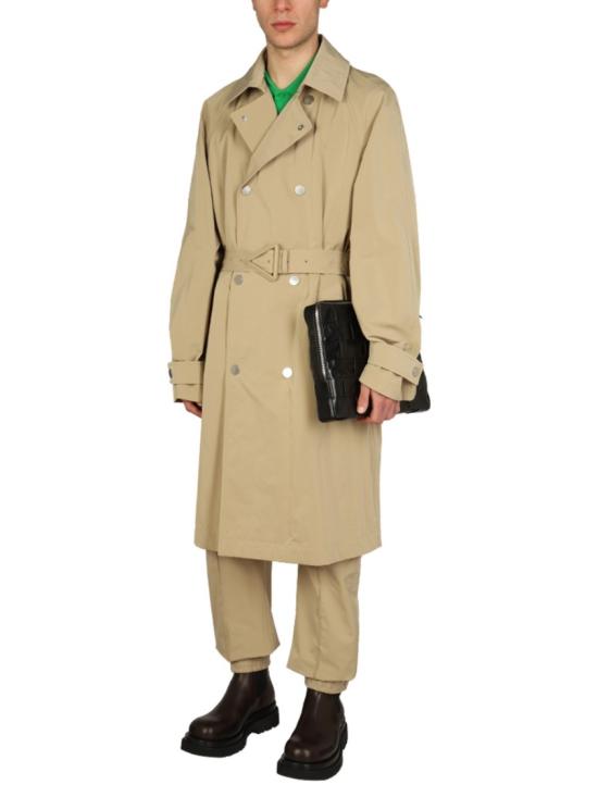  보테가베네타 트렌치 코트 681780 V1JU09640 Neutrals - BOTTEGA VENETA