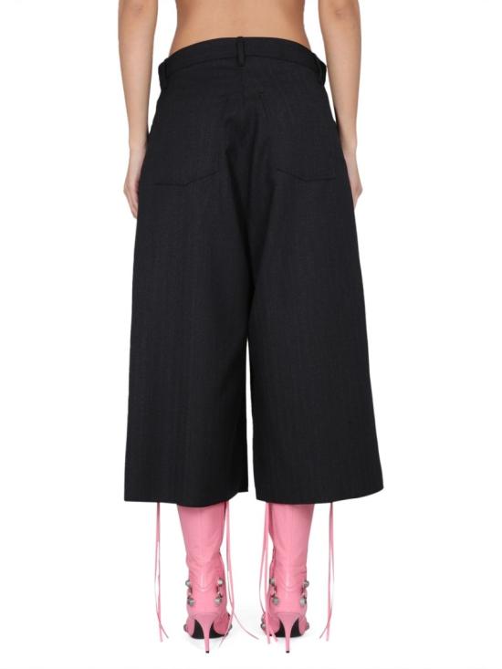  발렌시아가 숏팬츠 725514 TNT421000 Black - BALENCIAGA