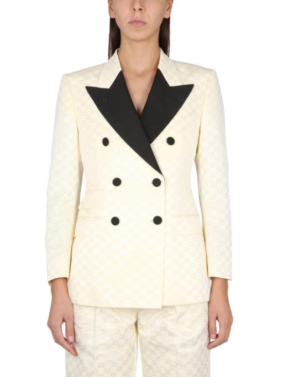  구찌 GG 코튼 자켓 719043 ZAHMD9065 Neutrals