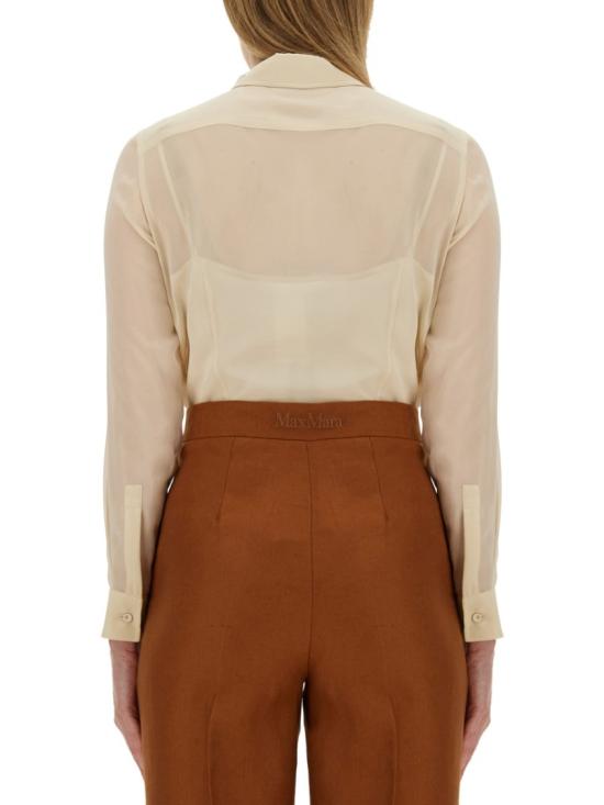  막스마라 봉골라 실크 셔츠 2411261012600 072028 Neutrals - MAX MARA