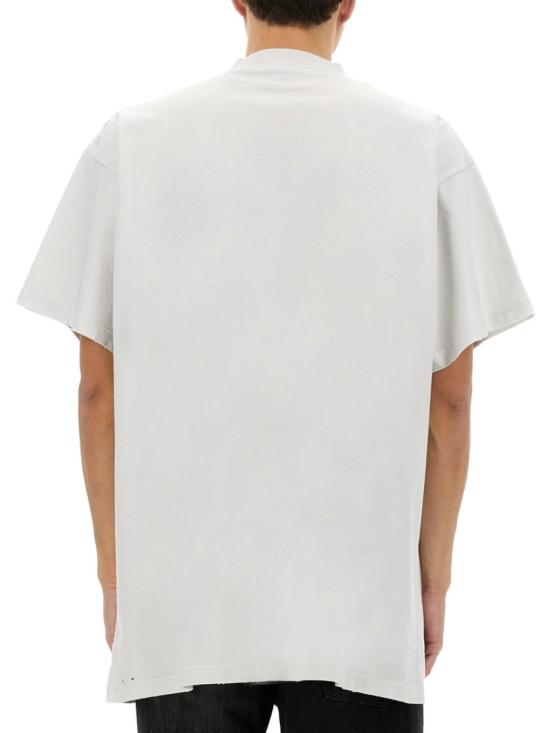 25SS 발렌시아가 3B 리퀴파이드 오버사이즈 티셔츠 787349 TRVS89081 White - BALENCIAGA