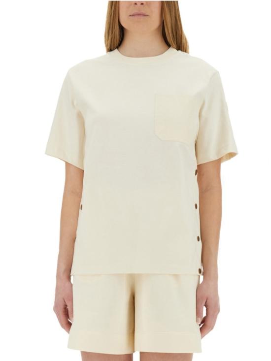 25SS 몽클레어 코튼 티셔츠 포켓 8C00020 89A4U050 Neutrals
