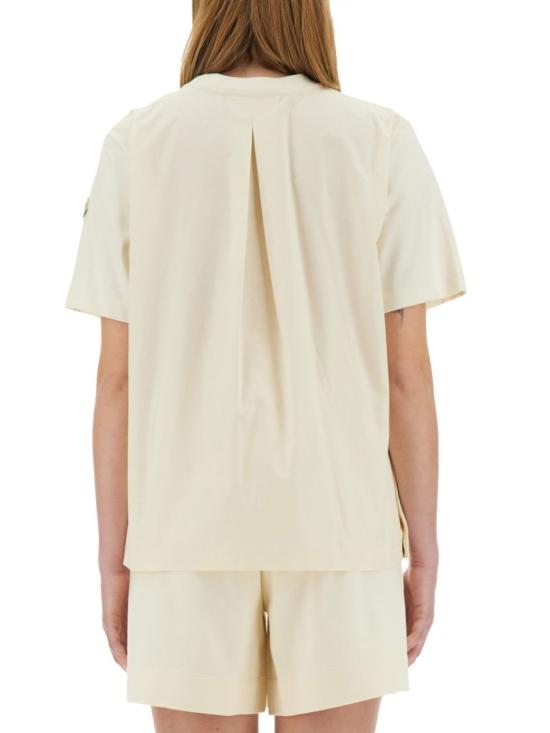25SS 몽클레어 코튼 티셔츠 포켓 8C00020 89A4U050 Neutrals - MONCLER