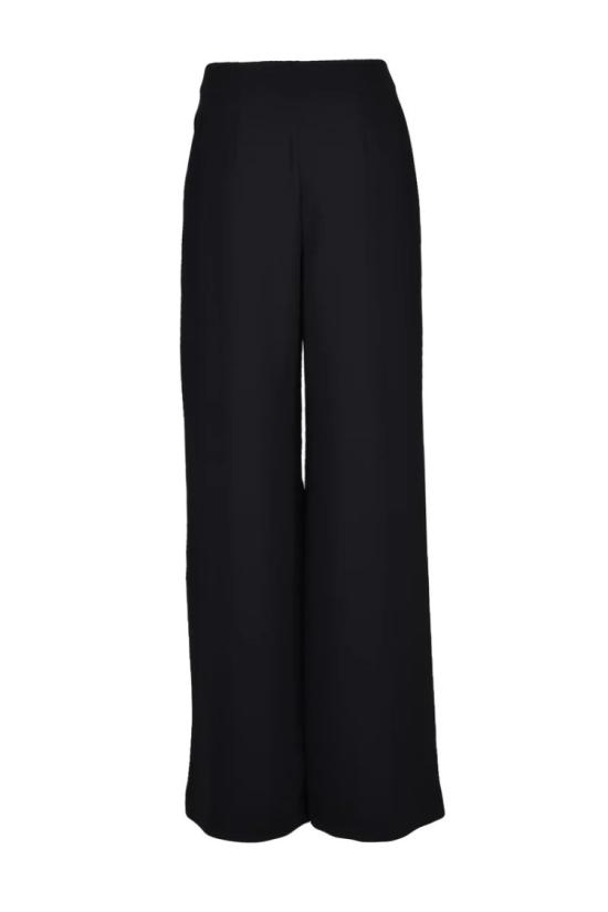  알마니 스트레이트 팬츠 아르마니 익스체인지 팔라초  (폴리에스터 소재) - 블랙 - ARMANI