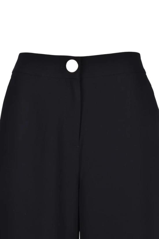  알마니 스트레이트 팬츠 아르마니 익스체인지 팔라초  (폴리에스터 소재) - 블랙 - ARMANI