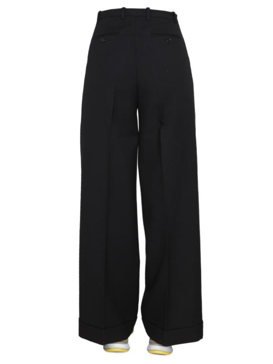  구찌 울 트라우저 721458 ZHW511000 Black - GUCCI