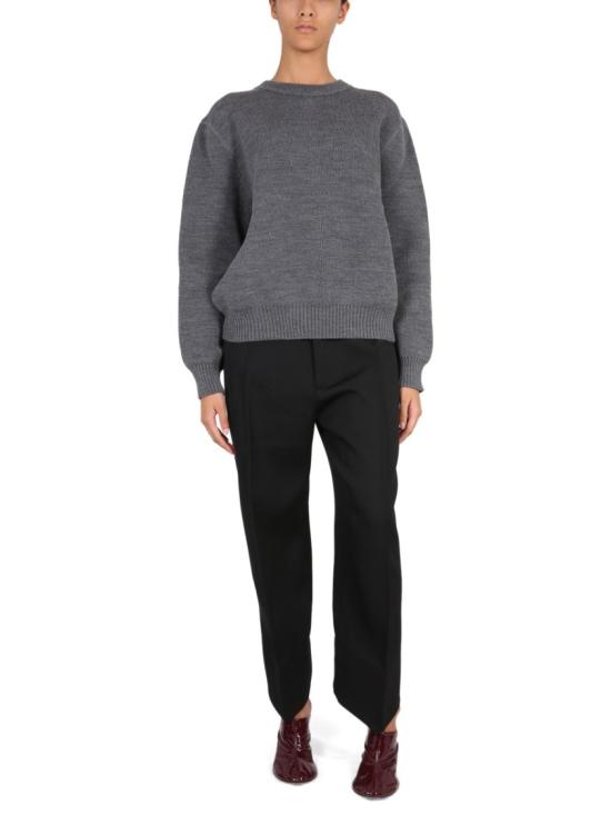  보테가베네타 스트레이트 팬츠 708514 VKIV01000 Black - BOTTEGA VENETA