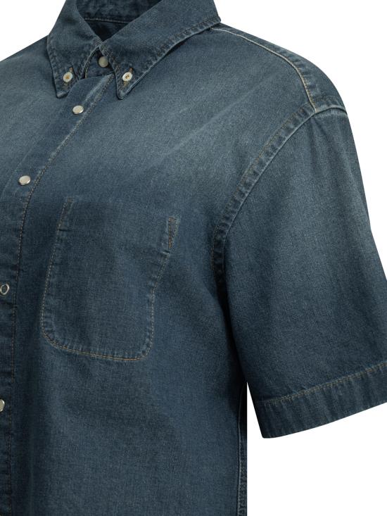 26SS 마르지엘라 블라우스/셔츠 S29DR0002S30815967 Blue - MAISON MARGIELA