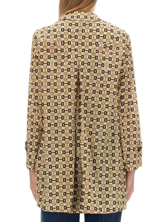  구찌 홀스빗 프린트 나일론 코트 752387 ZANVO9198 Brown - GUCCI