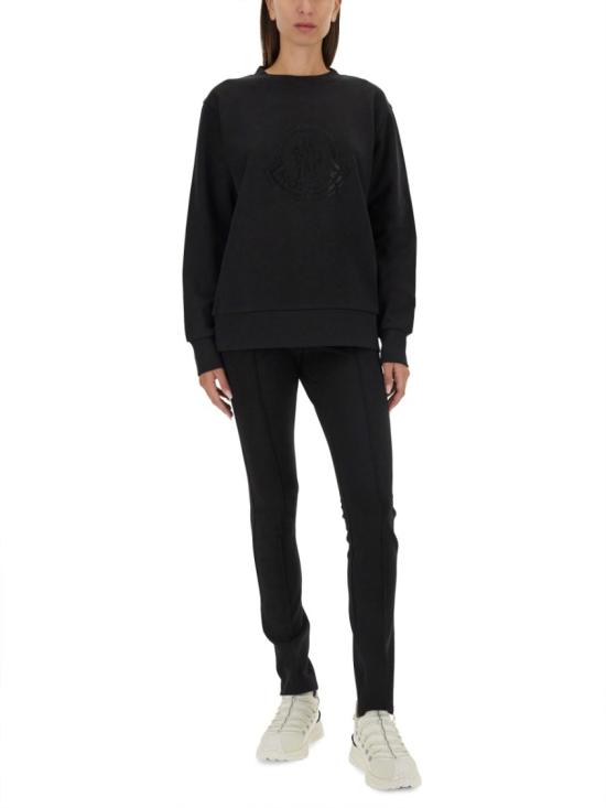  몽클레어 테디 집업 스웨트셔츠 포켓 8G00040 899TR999 Black - MONCLER