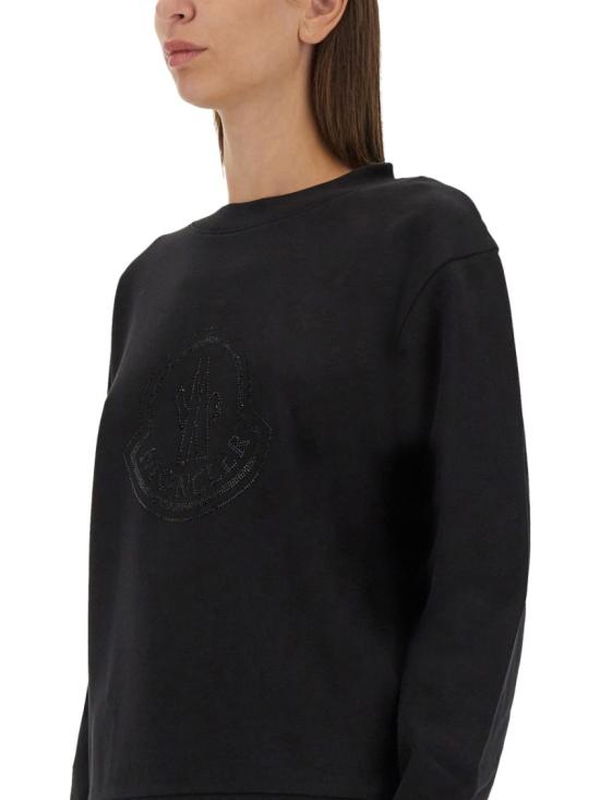 몽클레어 테디 집업 스웨트셔츠 포켓 8G00040 899TR999 Black - MONCLER
