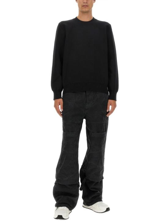  오프화이트 탑 OMHE165 F23KNI0011000 Black - OFF WHITE