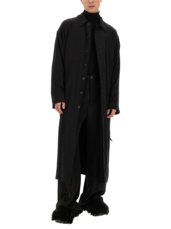  발렌시아가 트렌치 코트 773503 TFO021000 Black - BALENCIAGA