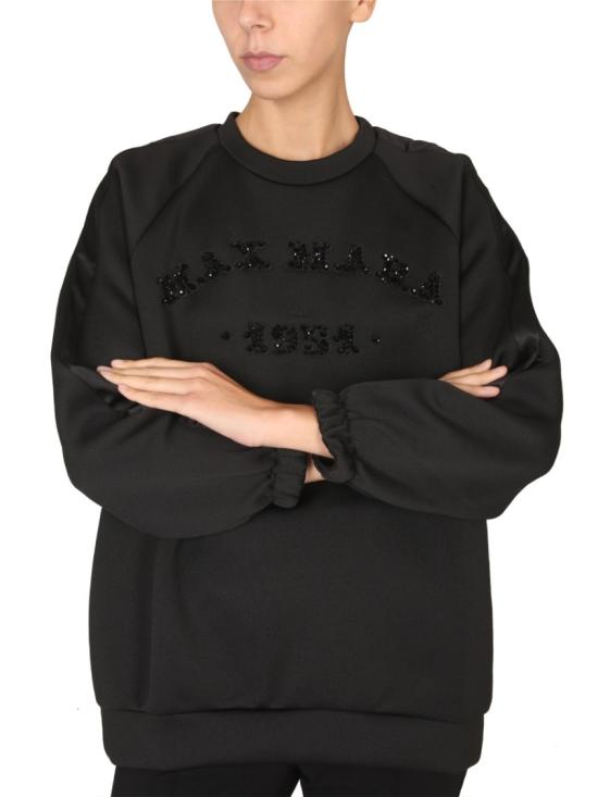  막스마라 긴팔 티셔츠 BRATTO 225001 Black - MAX MARA