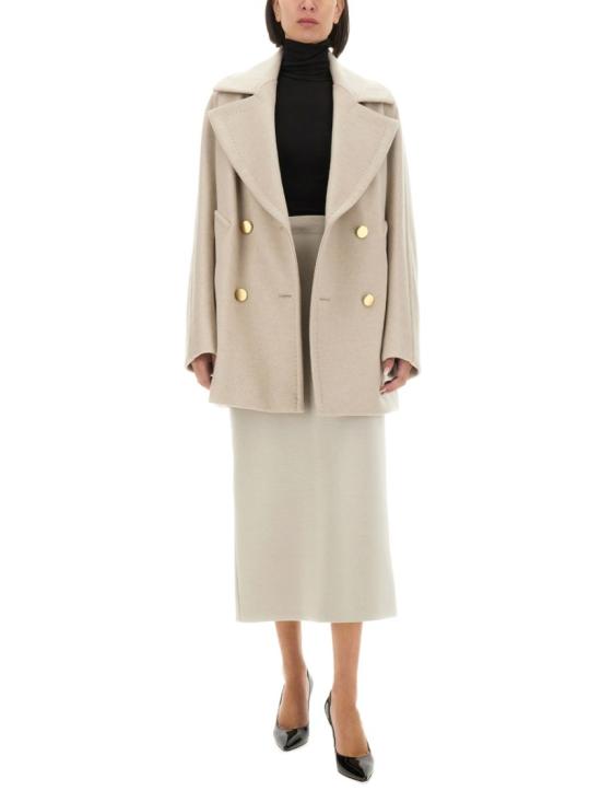  막스마라 베르타 더블 브레스티드 코트 2421086015600 652026 Neutrals - MAX MARA