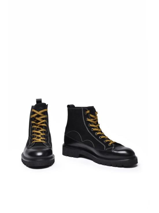  폴 스미스 부츠 가죽  (고무 밑창) - 블랙 - PAUL SMITH