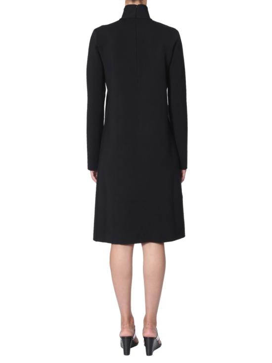  보테가베네타 미디 원피스 571955 VKBA01000 Black - BOTTEGA VENETA