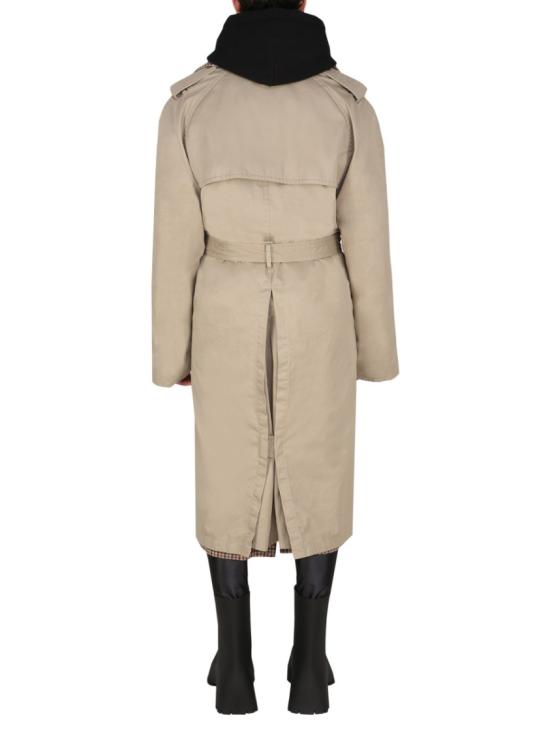  발렌시아가 트렌치 코트 681169 TLU239378 Neutrals - BALENCIAGA