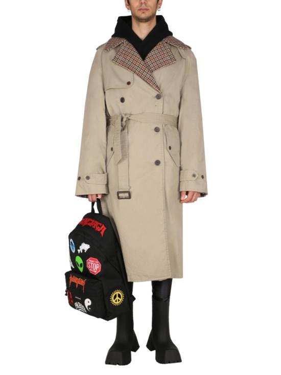  발렌시아가 트렌치 코트 681169 TLU239378 Neutrals - BALENCIAGA