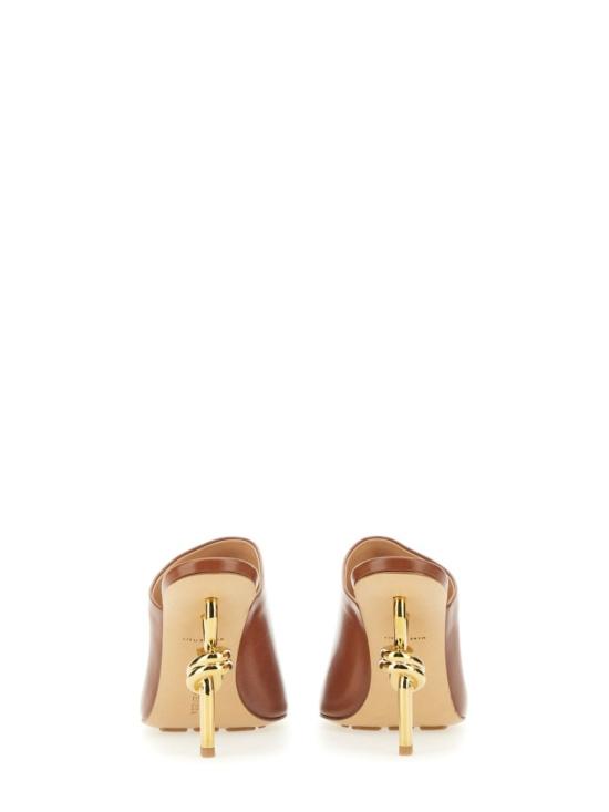  보테가베네타 뮬/슬리퍼 740589 VBSF02460 Brown - BOTTEGA VENETA