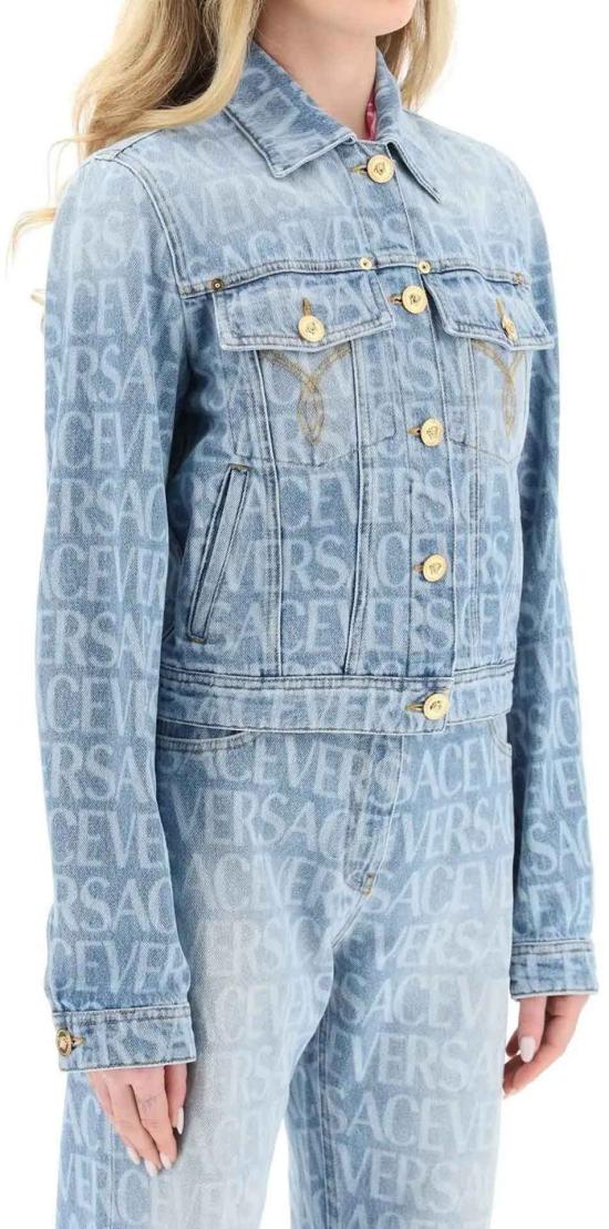  베르사체 데님 자켓 10091671A062371D190 BLUE - VERSACE