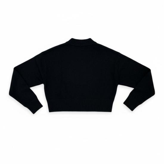  어텀 캐시미어 가디건 가을 캐시미어 크롭  블랙 - AUTUMN CASHMERE