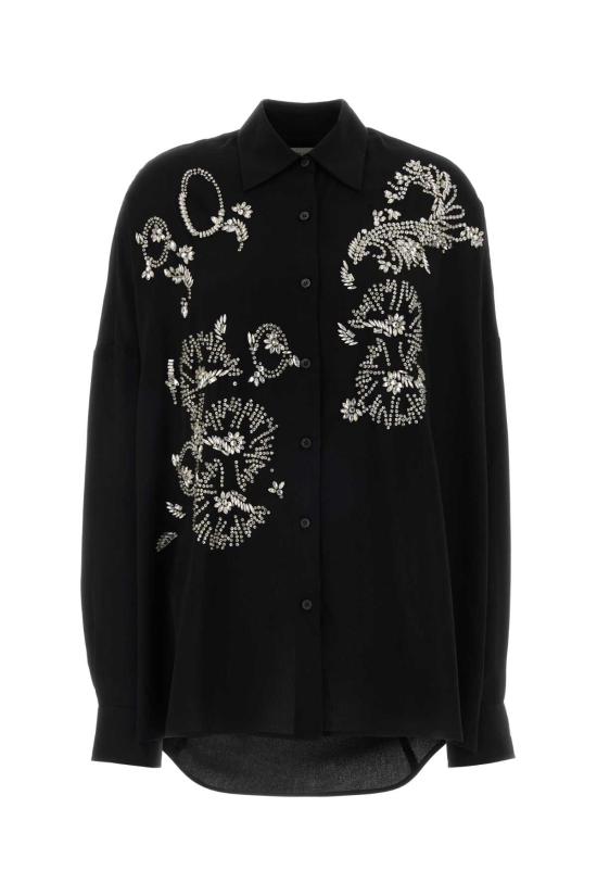 26SS 드리스 반 노튼 반팔 티셔츠 2610107593078 900 Black
