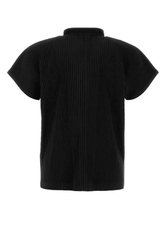 26SS 옴므 플리세 이세이 미야케 반팔 셔츠 HP66JJ042 15 Black - HOMME PLISSE' ISSEY MIYAKE