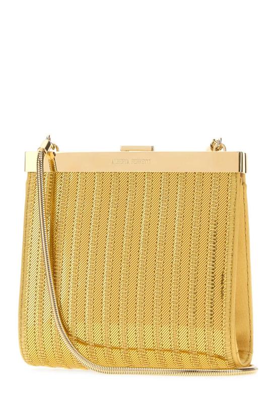26SS 알베르타 페레티 클러치/파우치 A2615284048215 1606 Gold - ALBERTA FERRETTI