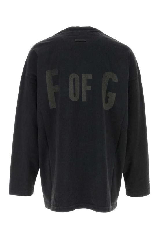 26SS 피어오브갓 반팔 티셔츠 FG9M109955HWJ BLACK Black - FEAR OF GOD