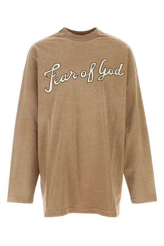 26SS 피어오브갓 긴팔 티셔츠 FG9M109950HWJ DUNEPEARL Camel