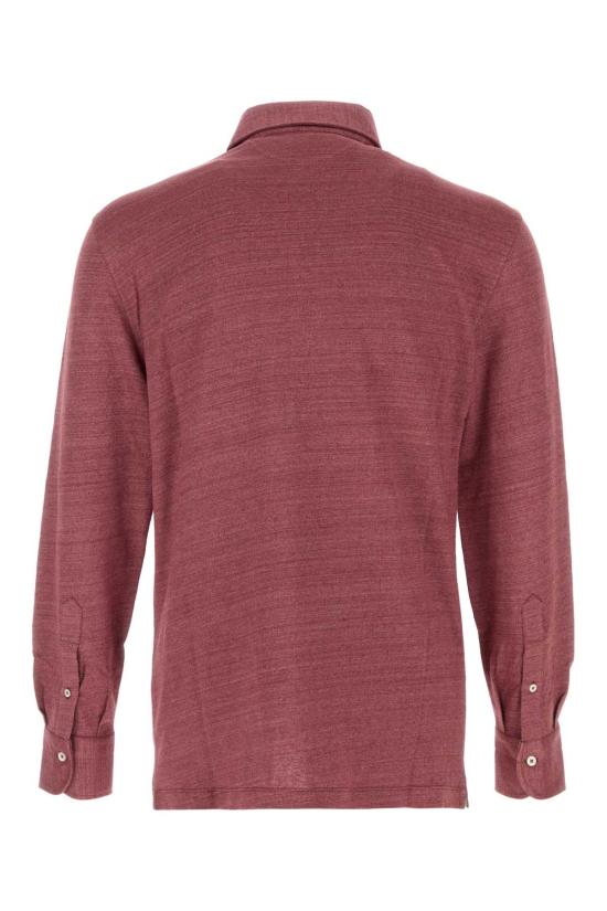 26SS 브루넬로 쿠치넬리 폴로 티셔츠 MR8273914 C695 Purple - BRUNELLO CUCINELLI
