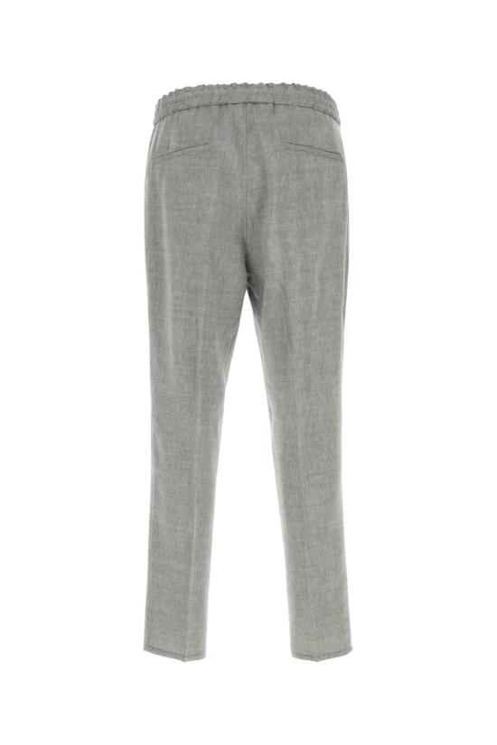 26SS 브루넬로 쿠치넬리 스트레이트 팬츠 MZ408E1710 C032 Grey - BRUNELLO CUCINELLI