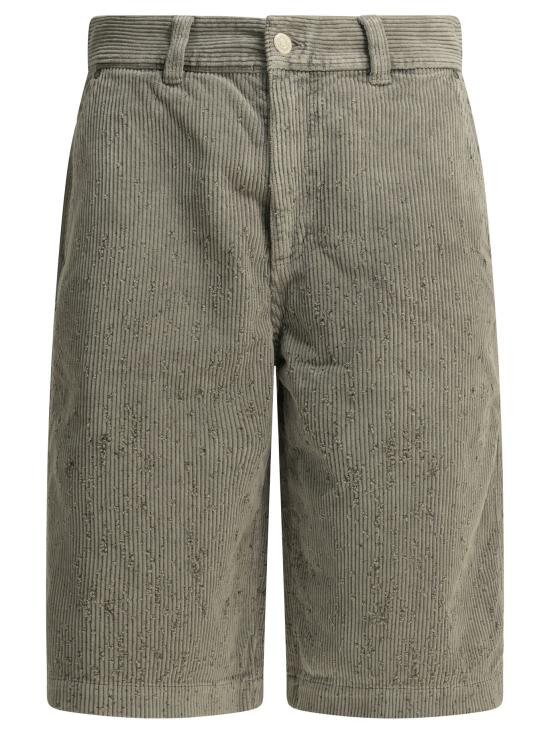 26SS 엠에프펜 숏팬츠 M126 071EDITION CORD SHORTSTAUPE PUNCH OUT Grey