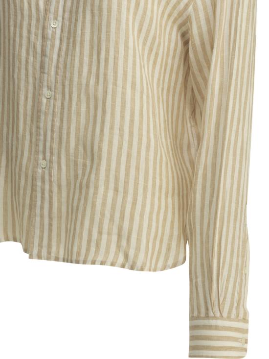 26SS 폴로 랄프로렌 블라우스/셔츠 2119351305041323 DUNE TAN WHITE Beige - POLO RALPH LAUREN