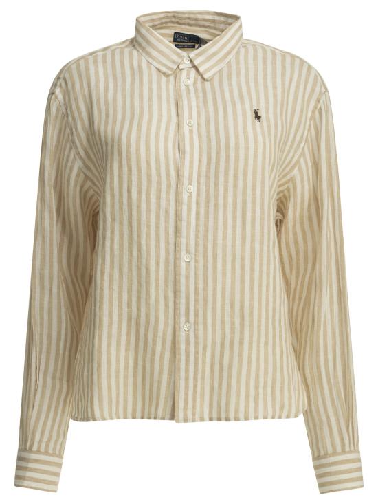 26SS 폴로 랄프로렌 블라우스/셔츠 2119351305041323 DUNE TAN WHITE Beige
