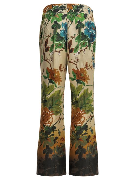 26FW 사만다 성 팔라초 팬츠 PIGIAMA PANTORIENTAL FLOWER OMBRECAMEL Beige - SAMANTHA SUNG