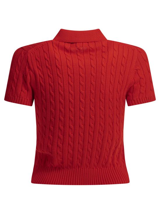 26SS 폴로 랄프로렌 폴로 티셔츠 211972118502CRUISE RED Red - POLO RALPH LAUREN
