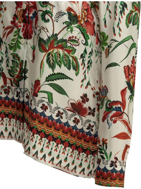 26FW 사만다 성 블라우스 CAMICIA PIGIAMAASIAN BOTANICWHITE White - SAMANTHA SUNG