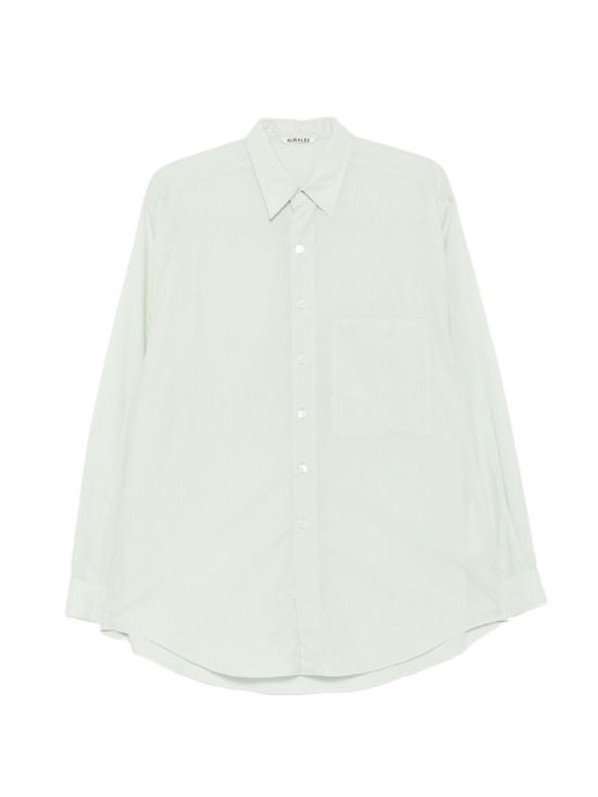 26SS 오라리 긴팔 셔츠 A26SS02CL PALEBLUE Azzurro