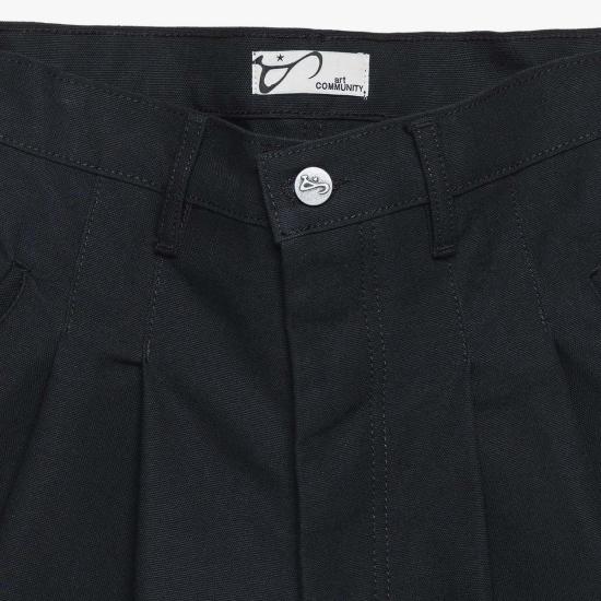  ART COMMUNITY 숏팬츠 아트 커뮤니티 디프티크 일본 나일론 반바지 블랙 - OTHER BRANDS