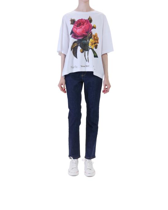 26SS 비비안웨스트우드 반팔 티셔츠 3G010055 J00B9 D A401 BIANCO - VIVIENNE WESTWOOD