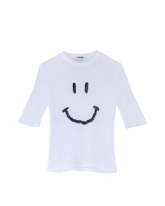 26SS 모스키노 풀오버 0923 0481 1001 BIANCO