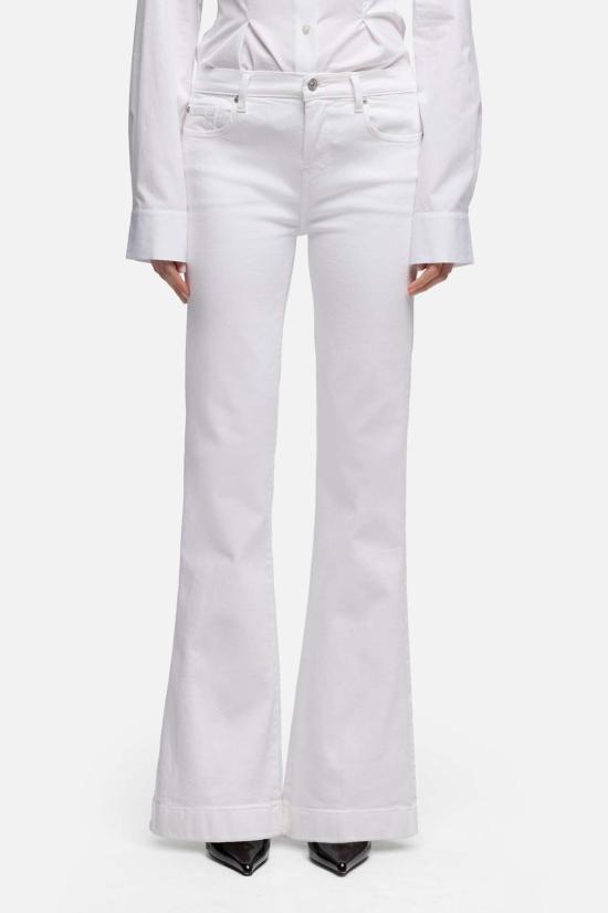  세븐포올맨카인드 데님 팬츠 7 For All Mankind Tailorless Dojo Jeans White - 7 FOR ALL MANKIND