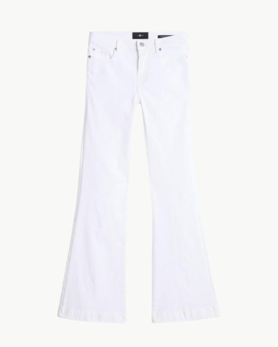 세븐포올맨카인드 데님 팬츠 7 For All Mankind Tailorless Dojo Jeans White
