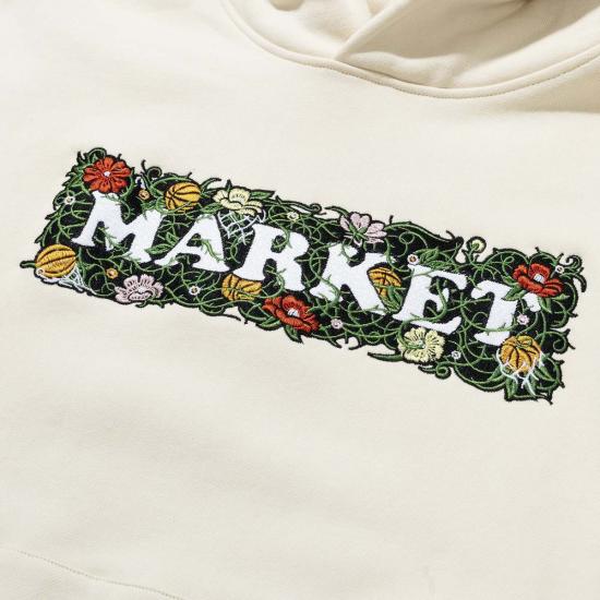  마켓 긴팔 티셔츠 인 더 바인즈 후드티 - MARKET