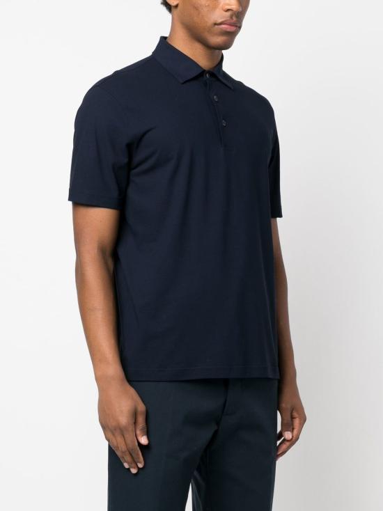26SS 에르노 폴로 티셔츠 JPL00115U52005 9200 BLU - HERNO