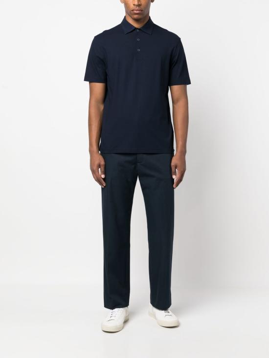 26SS 에르노 폴로 티셔츠 JPL00115U52005 9200 BLU - HERNO
